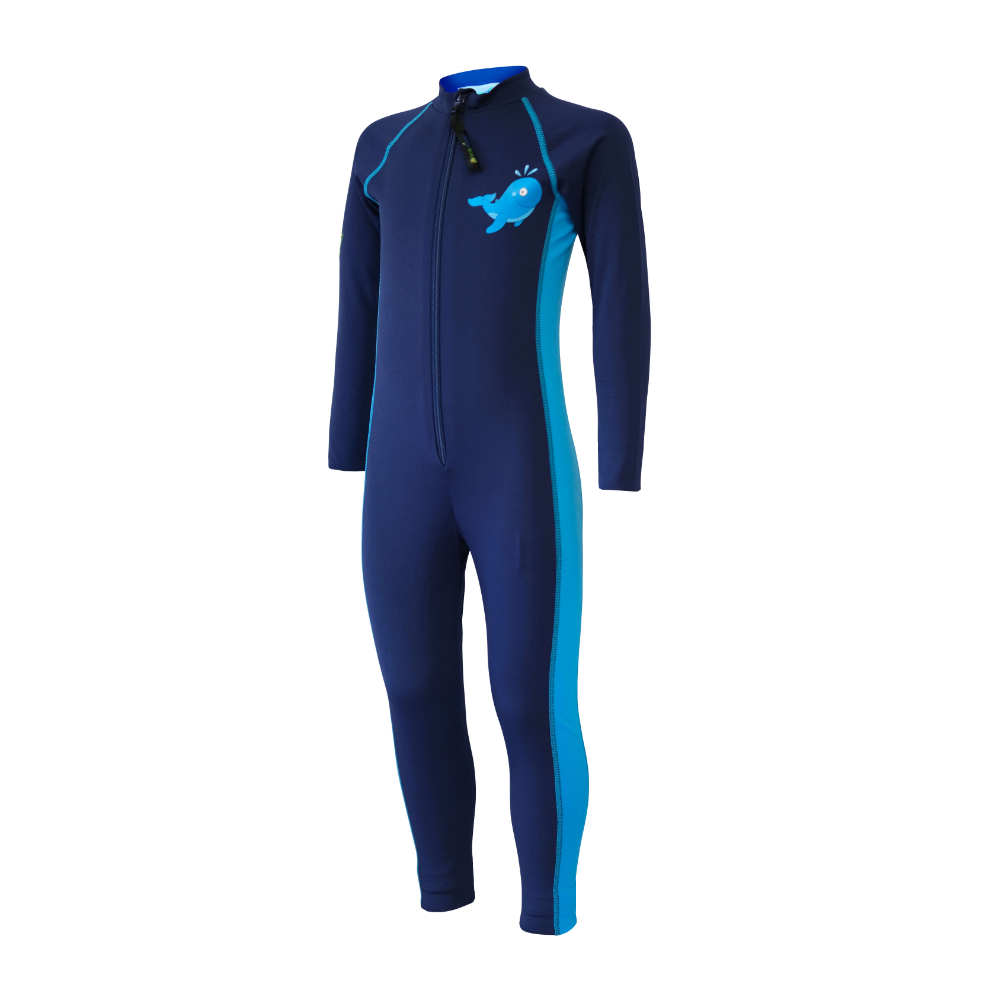 1-piece suit Long leg Swimwear Long sleeve Stingray UV Sun Protection Full Body Coverage UPF SPF Swimsuit for Boys /& Girls Sizes 10,12,14.