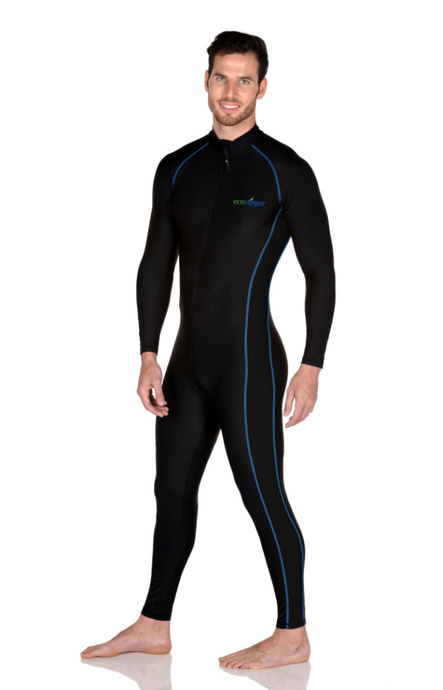 men stinger suit black royal stitch sun protection