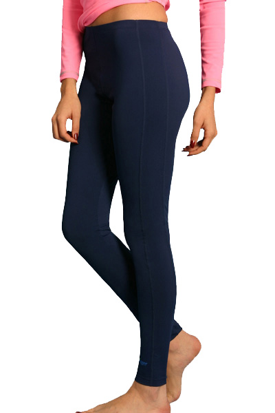 women swim tights navy